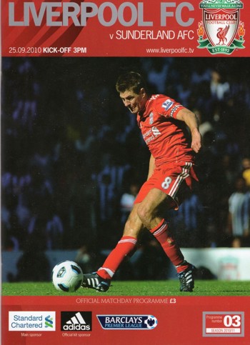 Match programme